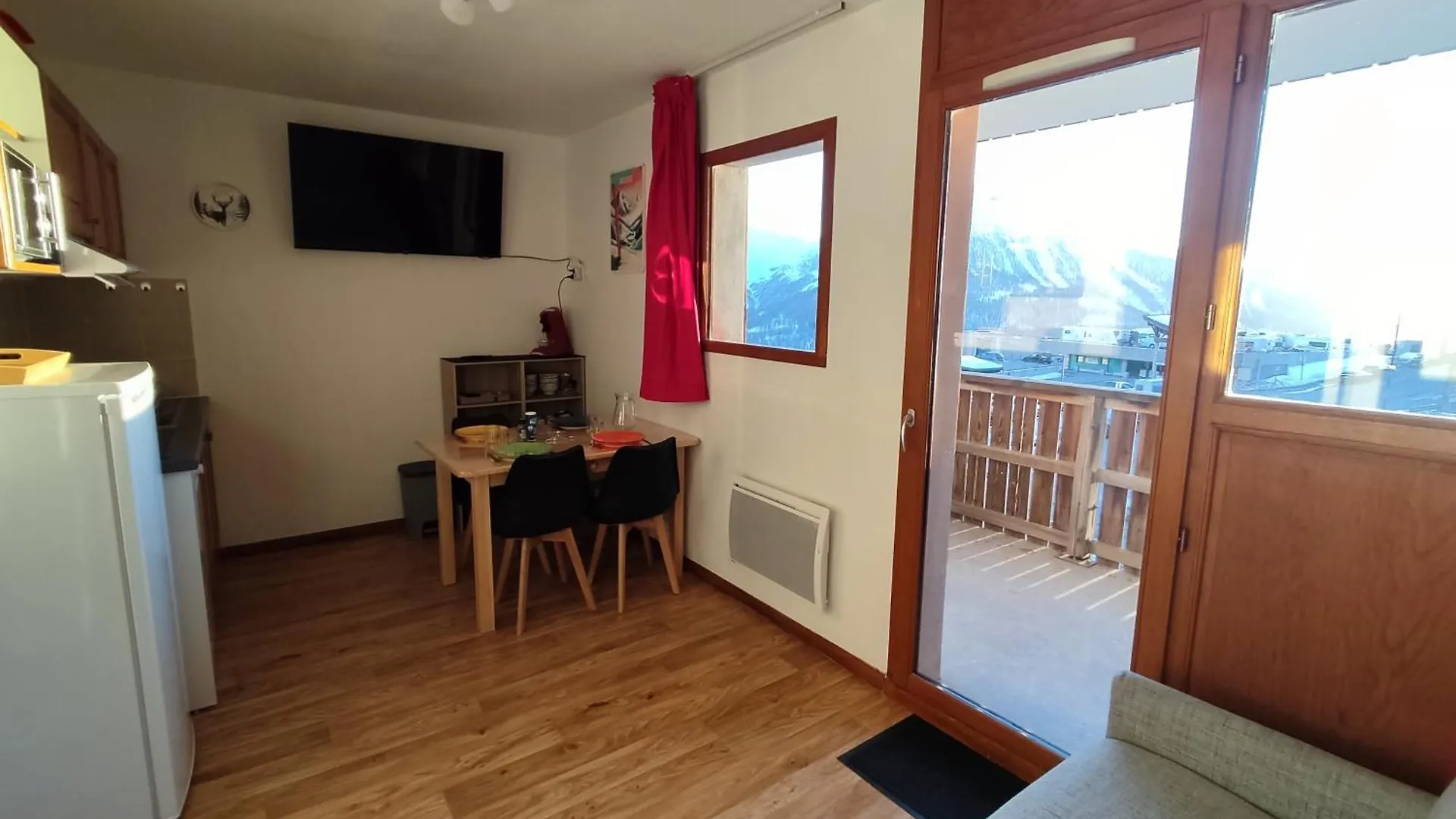 Au Bon Endroit N4 - Studio Familial Avec Coin Montagne 2 A 4 Personnes - Proche Pistes - Belle Vue Montagne Orcieres France